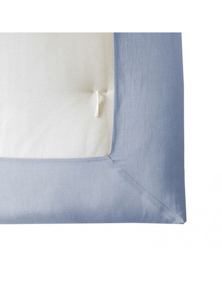 Spannlaken, Stoff Baumwoll Jacquard col. royal blue Spannlaken, Stoff Baumwoll Jacquard col. royal blue