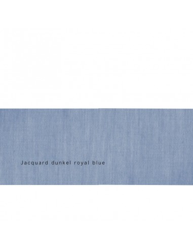 Stoff Baumwoll Jacquard col. royal blue Stoff Baumwoll Jacquard col. royal blue