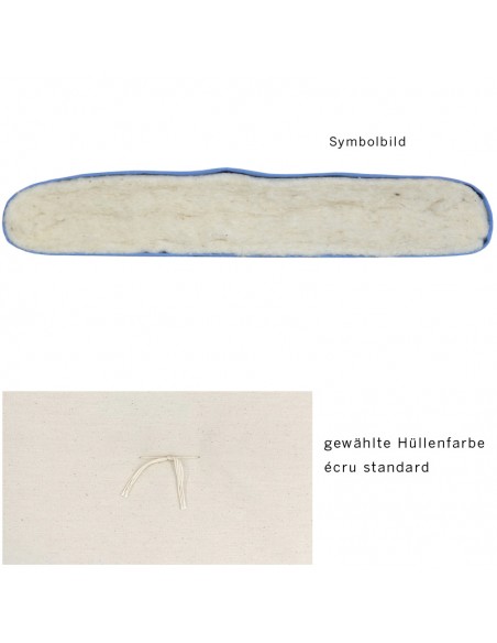 Shiatsu Futon 1, cover color écru standard