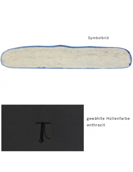 Shiatsu Futon 1, Hüllenfarbe anthrazit