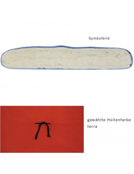 Shiatsu Futon 1, Hüllenfarbe terra