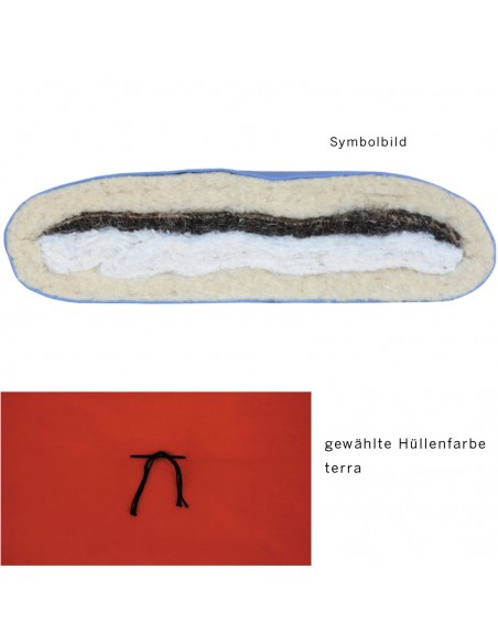 Shiatsu Futon 3, Hüllenfarbe terra Shiatsu Futon 3, Hüllenfarbe terra