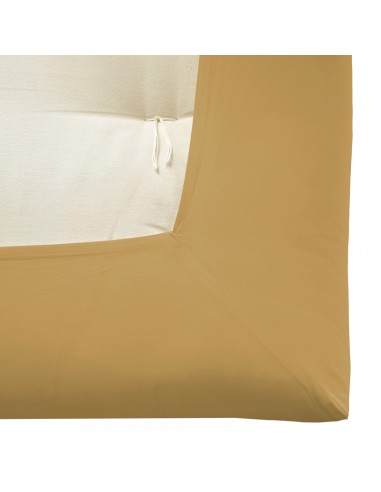 Fitted sheet, cotton Percal sahara