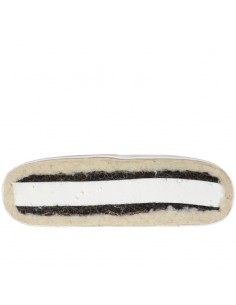 Sato Futon Polstermatte Integral ecru mit Natur-Latex, Rosshaar und Schurwolle