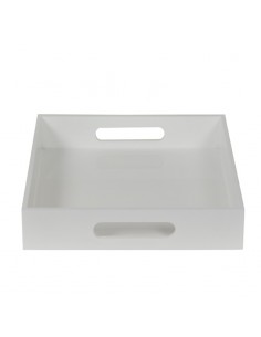 Lacktablett Vietnam in der Farbe Weiss