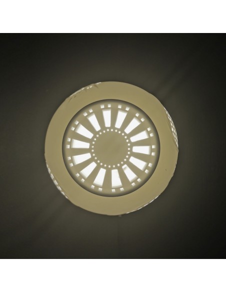 Herend Leuchten Biscuit-Porzellan Masterarbeit von Herender Abschlussprüfung, Obenansicht