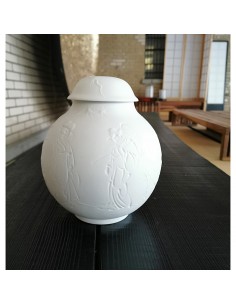 Herend Leuchten Biscuit-Porzellan Masterarbeit von Herender Abschlussprüfung 2