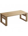 Folding Table Japan, solid wood without metal, mechanism in wood, chestnut wood