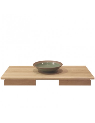 Folding Table Japan folded, solid wood without metal, mechanism in wood, chestnut wood