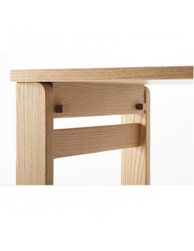 Folding Table Japan, solid wood without metal, mechanism in wood, chestnut wood