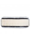 Natural mattress made from certified natural materials, 14 cm high.