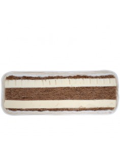 Naturmatratze aus zertifizierten Naturmaterialien, in der Höhe 15 cm.