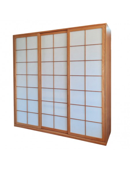 Sato Shoji cabinet Todana 3 doors, side with sliding washbasin doors