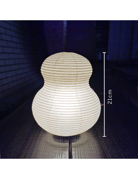 Japanische Papierleuchte Papermoon 02 Masse Höhe Japanische Papierleuchte Papermoon 02 Masse Höhe