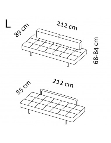 Jerry Brühl Sofa Masse
