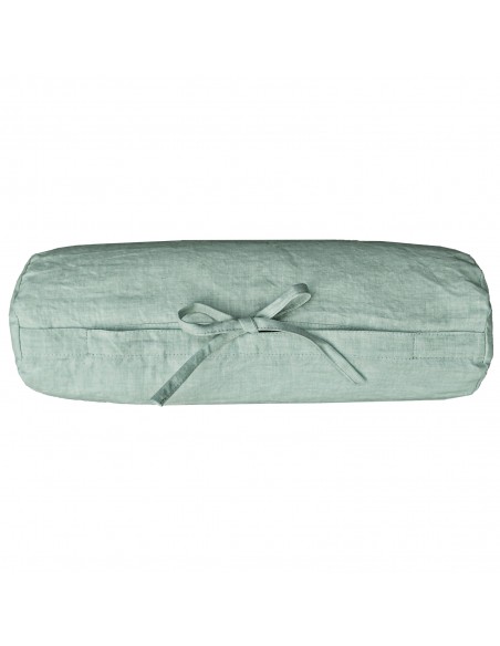 Nackenrollen Bezug, Stoff Bio Leinen Linus col. petrol