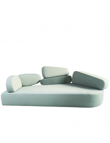 Mosspink Brühl Sofa,  Lehnenmodul und Bezüge sind abnehmbar. Mosspink Brühl Sofa,  Lehnenmodul und Bezüge sind abnehmbar.