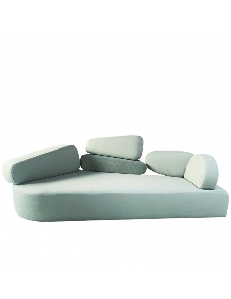 Mosspink Brühl Sofa,  Lehnenmodul und Bezüge sind abnehmbar. Mosspink Brühl Sofa,  Lehnenmodul und Bezüge sind abnehmbar.