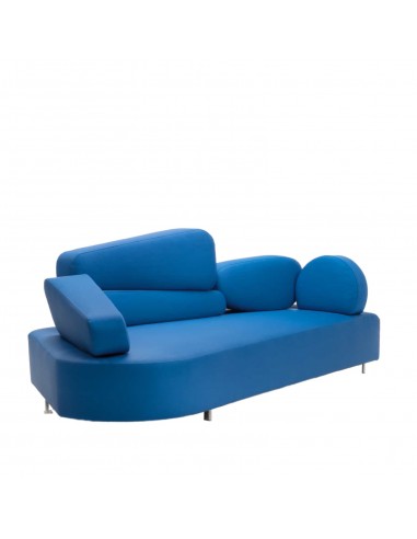 Mosspink Brühl sofa, backrest module and covers are removable.