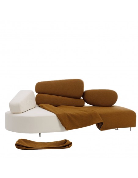 Mosspink Brühl Sofa,  Lehnenmodul und Bezüge sind abnehmbar. Mosspink Brühl Sofa,  Lehnenmodul und Bezüge sind abnehmbar.