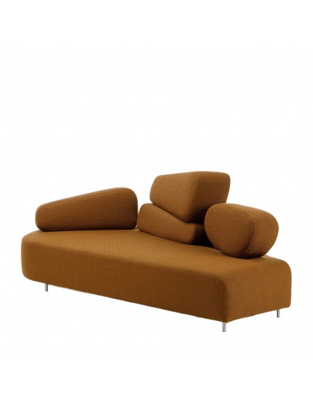 Mosspink Brühl Sofa,  Lehnenmodul und Bezüge sind abnehmbar. Mosspink Brühl Sofa,  Lehnenmodul und Bezüge sind abnehmbar.