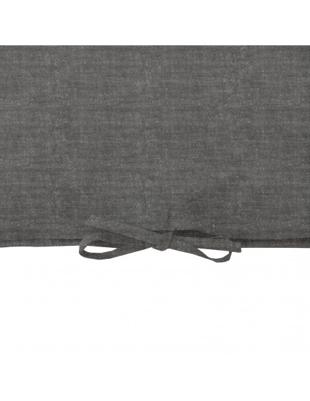 Organic linen Linus col. black Organic linen Linus col. black