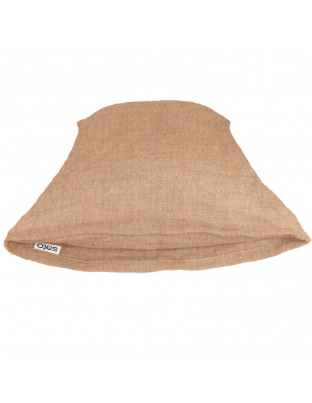 Kissenbezug Stoff Bio Leinen Linus col. gold Kissenbezug Stoff Bio Leinen Linus col. gold