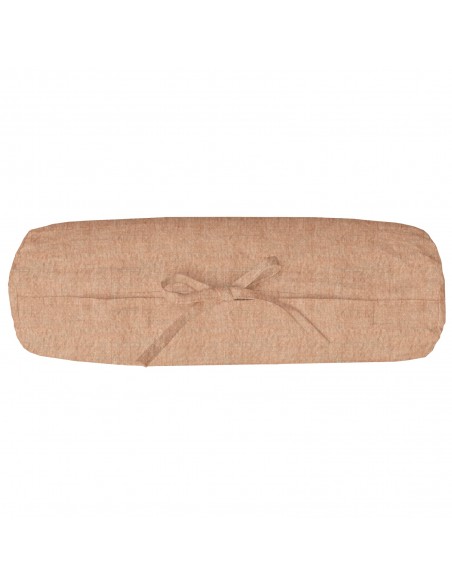 Nackenrollen Bezug, Stoff Bio Leinen Linus col. gold Nackenrollen Bezug, Stoff Bio Leinen Linus col. gold