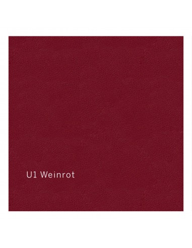 Brühl Stoffbezug U1 weinrot | Leder