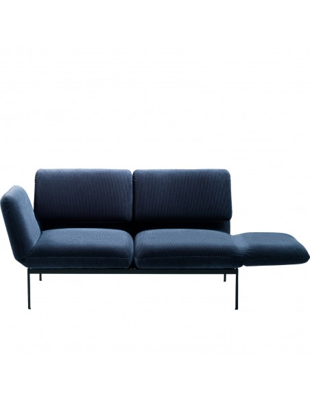 Brühlsofa roro small, multifunktional, Untergestell Metall, abnehmbar