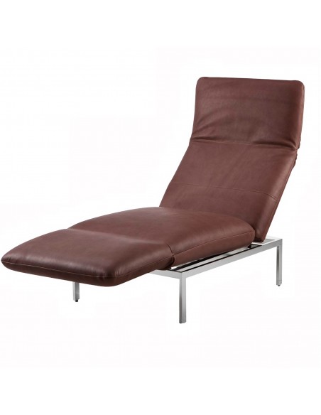 Brühlsofa roro Sessel small, multifunktional, Kopflehne und Beinstütze hoch gestellt.