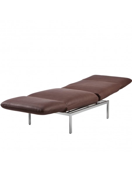 Brühlsofa roro Sessel small, multifunktional, Kopflehne und Beinstütze hoch gestellt.