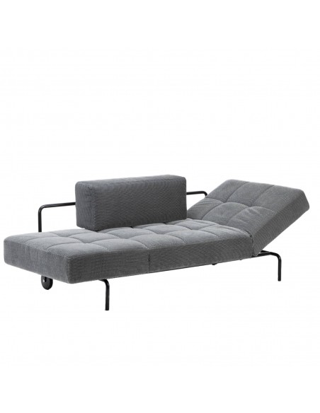 Jerry Brühl Sofa, mit abziehbarem Bezug, mit verstellbarer Seitenlehne
