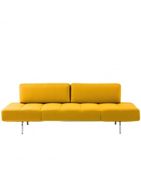 Jerry Brühl Sofa, mit abziehbarem Bezug, mit verstellbarer Seitenlehne
