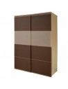 Sato Todana wardrobe with Washipanel brown