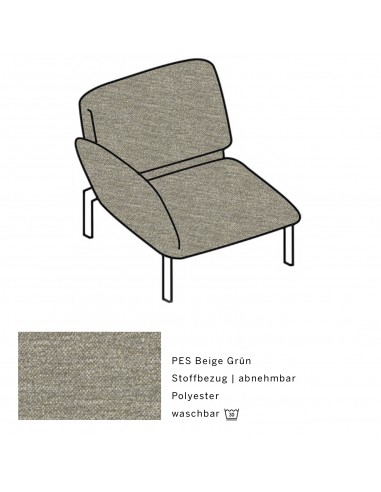 Brühl Sofa Roro Medium Sessel, multifunktional, erhältlich bei Sato