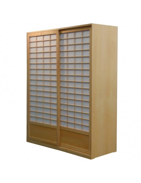 Sato Shoji cabinet Todana sideways with sliding washbasin doors