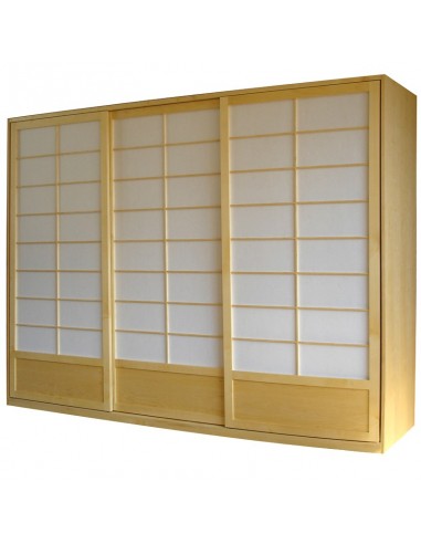 Sato Shoji cabinet Todana maple with washstand sliding doors