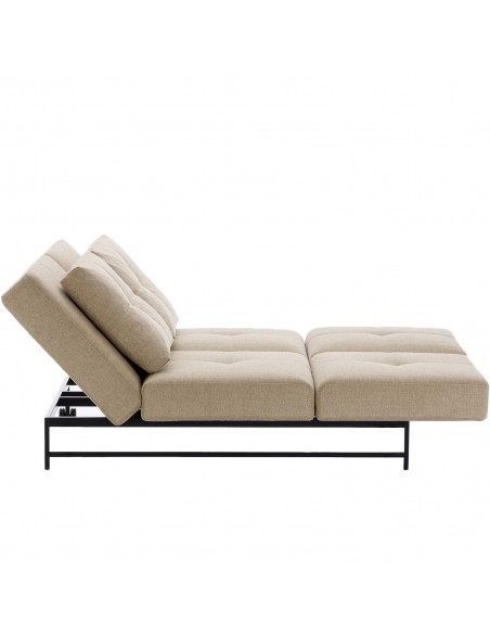 Brühl Sofa Cross Over, formklar, funktional, ästhetisch, Lounge, Sofabett, Doppelliege, verstellbare Rückenlehne