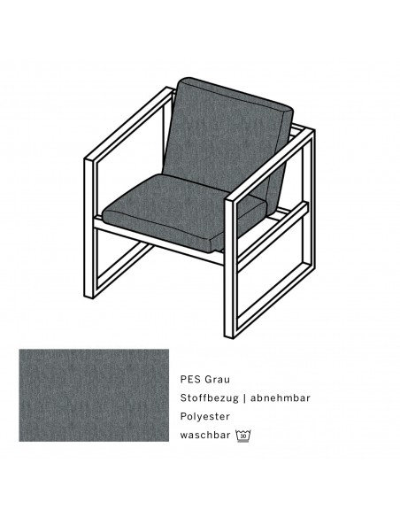 Grace Wood armchair, Brühl, available at Sato in Zurich, elegant, minimalist, wooden frame, single armchair, upholstered seat, s Grace Wood armchair, Brühl, available at Sato in Zurich, elegant, minimalist, wooden frame, single armchair, upholstered seat, s