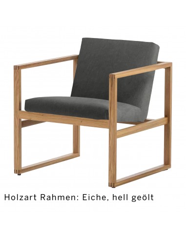 Grace Wood armchair, Brühl, available at Sato in Zurich, elegant, minimalist, wooden frame, single armchair, upholstered seat, s Grace Wood armchair, Brühl, available at Sato in Zurich, elegant, minimalist, wooden frame, single armchair, upholstered seat, s