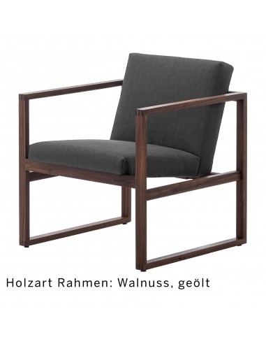 Grace Wood armchair, Brühl, available at Sato in Zurich, elegant, minimalist, wooden frame, single armchair, upholstered seat, s Grace Wood armchair, Brühl, available at Sato in Zurich, elegant, minimalist, wooden frame, single armchair, upholstered seat, s