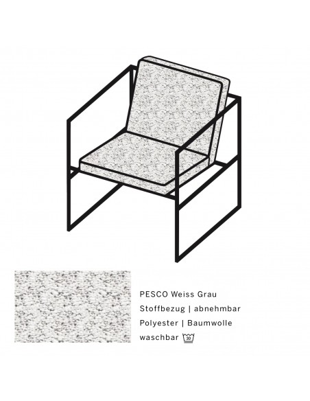 Brühl armchair, Grace Metal, armchair, single armchair, minimalist, filigree, aesthetic, metal frame black powder-coated Brühl armchair, Grace Metal, armchair, single armchair, minimalist, filigree, aesthetic, metal frame black powder-coated