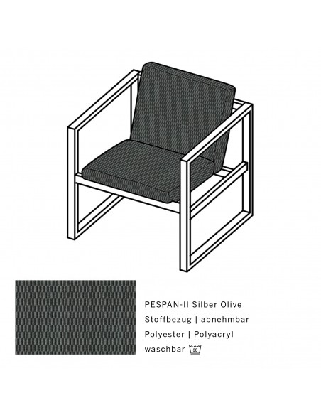 Grace Wood armchair, Brühl, available at Sato in Zurich, elegant, minimalist, wooden frame, single armchair, upholstered seat Grace Wood armchair, Brühl, available at Sato in Zurich, elegant, minimalist, wooden frame, single armchair, upholstered seat