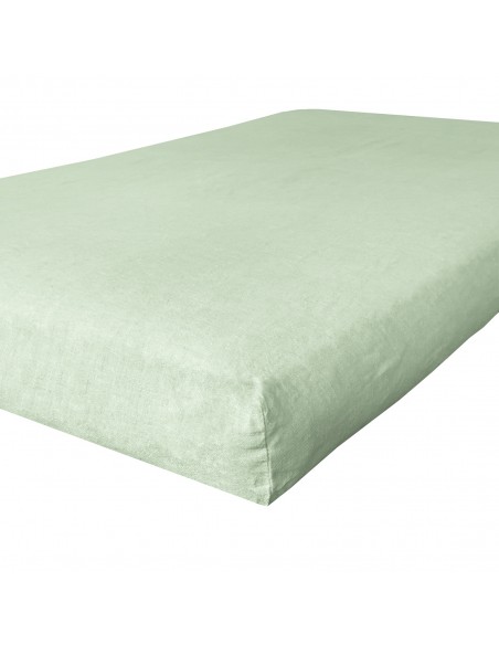 Stoff Bio leinen col. hellgrün