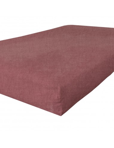 Stoff Bio leinen col. rot