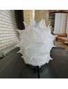 Japan handmade paper lamp Shibori 11 in the exhibition.