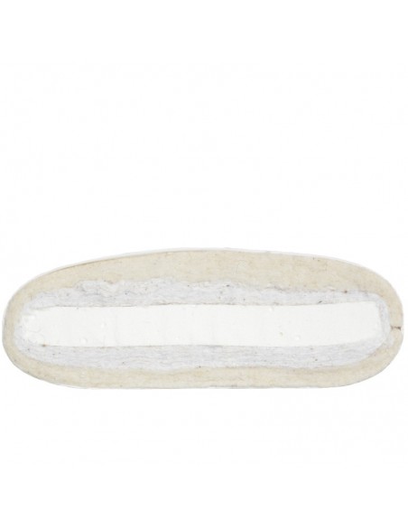 Sato Futon Standard ecru mit Natur-Latex, Baumwolle und Schurwolle