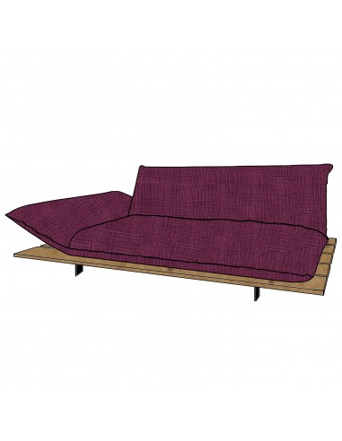 Akito, Sofa, Sato, Schlafsofa, Elegant, Funktional, Minimalistisch, Klappmechanismus, Bett, Armlehne, Seitenlehne, Daybed