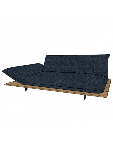 Akito, Sofa, Sato, Sofa bed, Elegant, Functional, Minimalist, Folding mechanism, Bed, Armrest, Side rest, Daybed